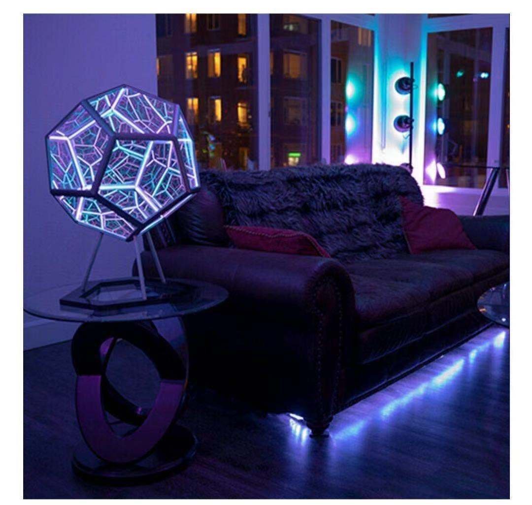 InfiniteX Dodecahedron Color Art Lamp - Image 2