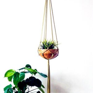 Macrame Plant Hanger, Hanging Planter