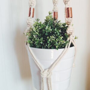 Macrame Plant Hanger, Hanging Planter