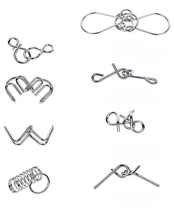 Metal Puzzles Set - Image 3