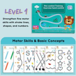 ScribbleWiz™ Tracing Workbook