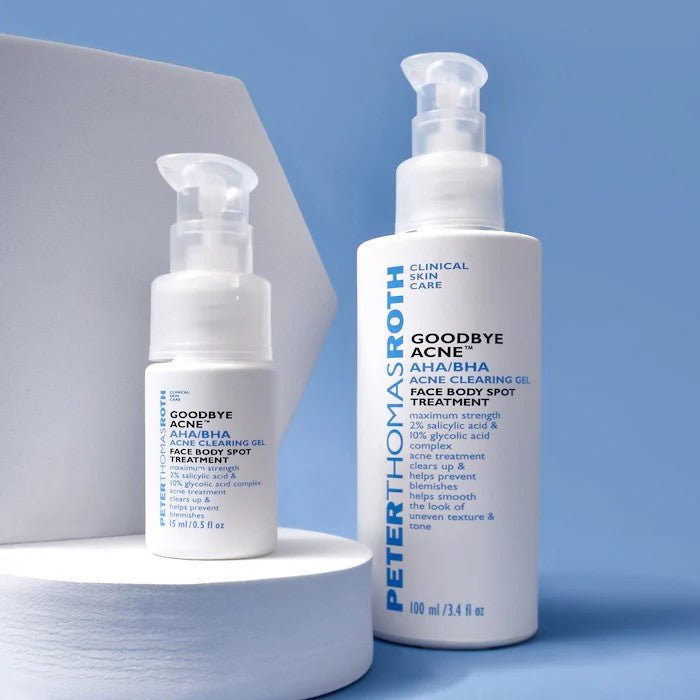 Peter Thomas Roth Goodbye Acne™ AHA/BHA Acne Clearing Gel Face Body Spot Treatment - Image 4