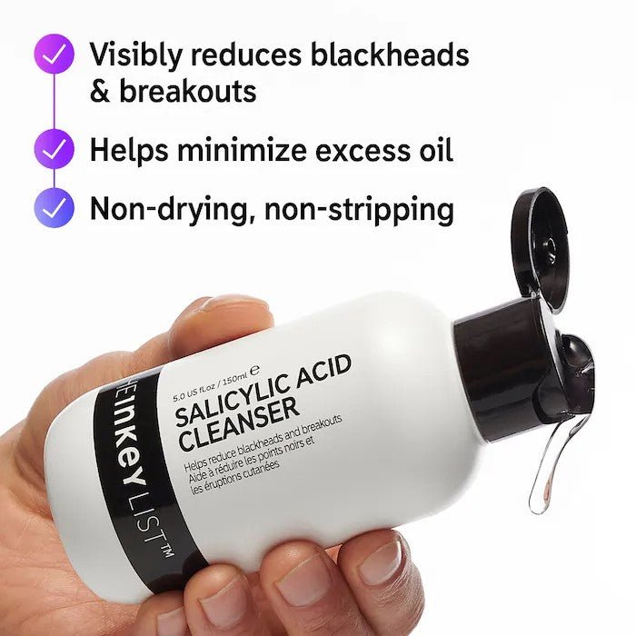 The INKEY List Salicylic Acid Acne + Blackhead Cleanser - Image 4