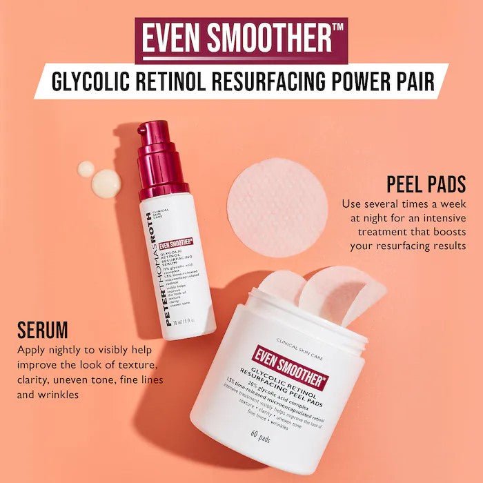 Peter Thomas Roth Even Smoother™ Glycolic Retinol Resurfacing Peel Pads - Image 4
