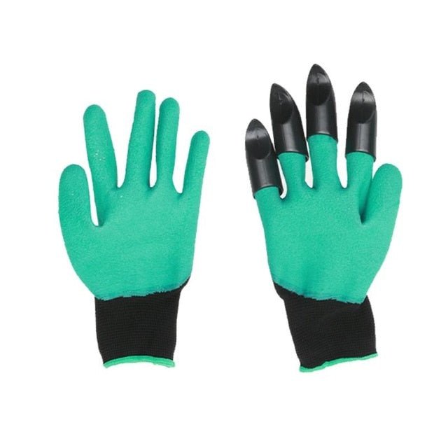 4/8 Hand Claw ABS Plastic Garden Rubber Gloves Gardening Digging Planting Durable Waterproof Work Glove Outdoor Gadgets 2 Style - Image 10