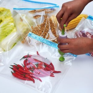 Reusable Vacuum Bags Sealer Kit