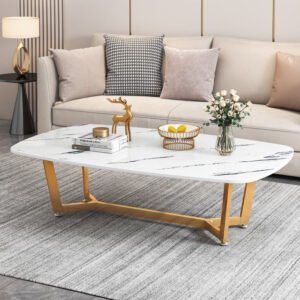 Black Marble Coffee Table Stand Bracket Set Nordic Low Hallway Center Table Laptop Modern Simple Mesas Bajas Side Table ZZ50CJ