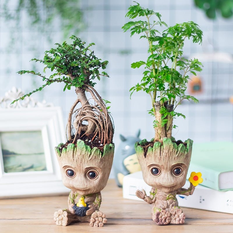 Groot Flowerpots Home Decoration Children'S Toys Pens Storage Organizer Flowerpots Garden Planter Multifunction Storage Crafts - Image 21