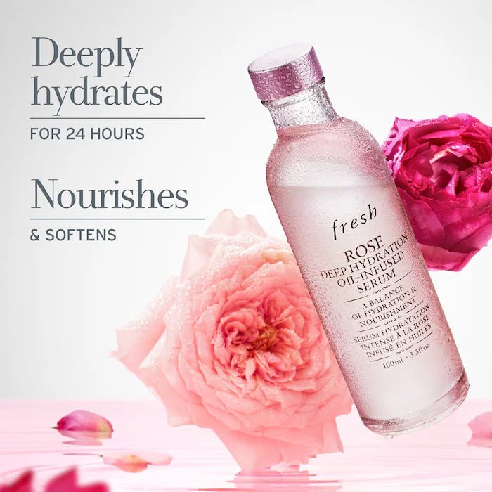 Rose & Squalane Deep Hydration Oil-Infused Serum - Image 3