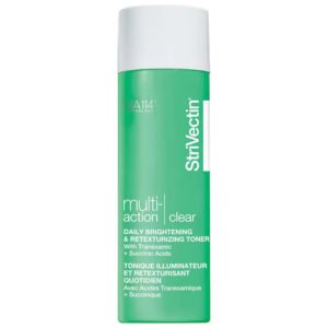 Multi Action Clear Gentle Daily Brightening & Retexturizing Toner for Acne and Breakouts